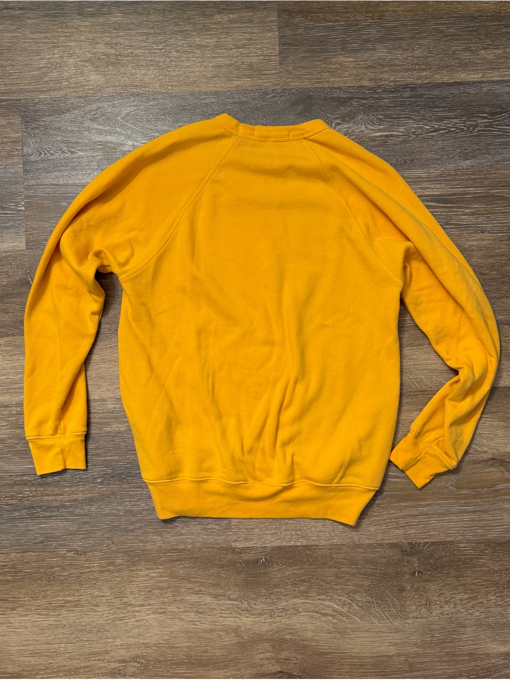 Culk Oakland A’s Gold Green Baseball Bay Bridge Raglan Sweatshirt M Gameday Wear — image 2 of 7